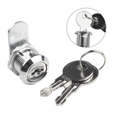 Secure Your Drawers and Cabinets with Zinc Alloy Cam Lock Includes 2 Keys