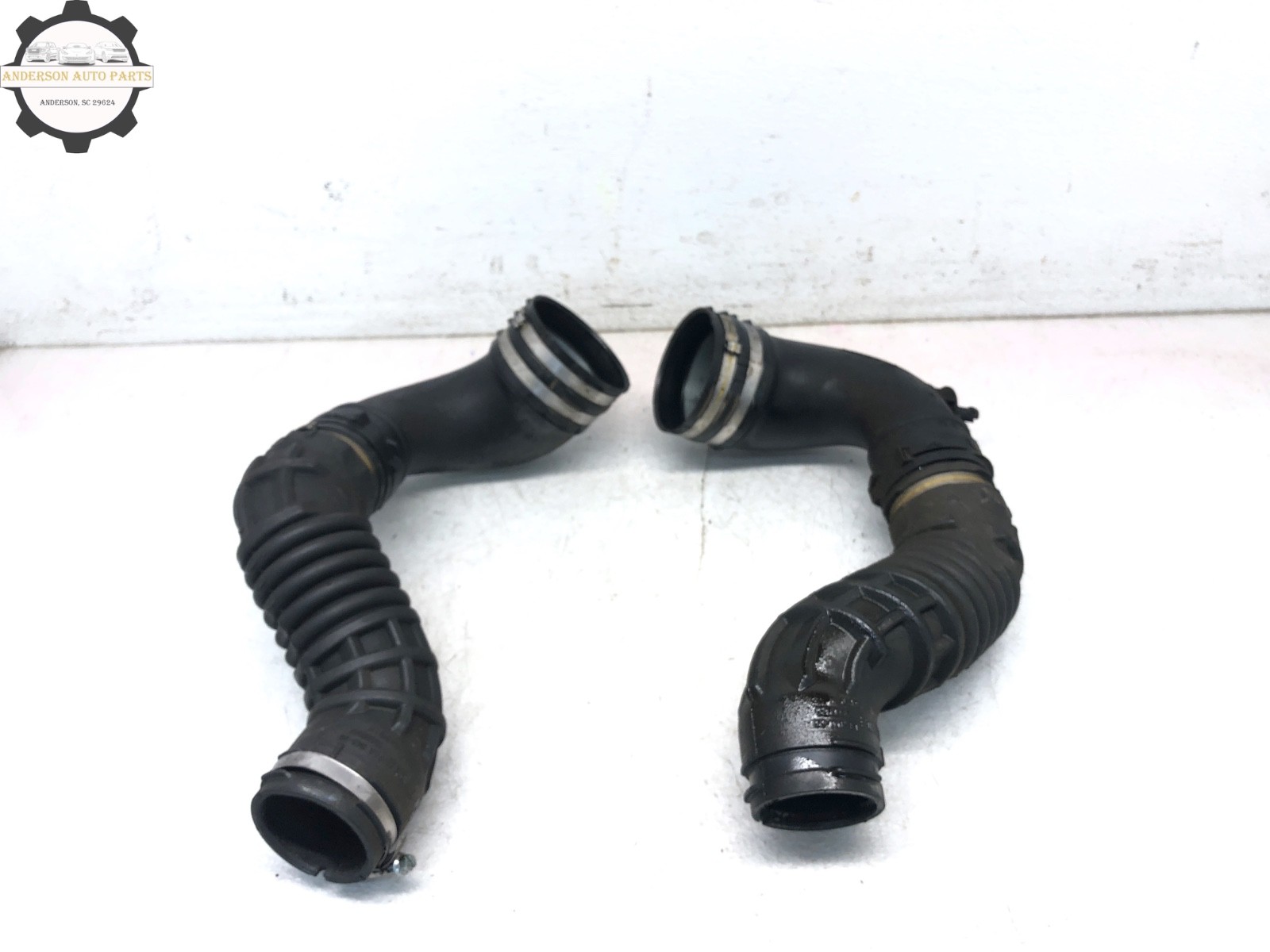 2014-2019 MASERATI GHIBLI 3.0L LEFT RIGHT AIR CLEANER SLEEVE TUBE DUCT SET OEM