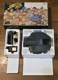 Vintage 1989 NEC PC Engine Shuttle Gaming Console Japan w/ Box - WORKS!