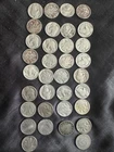 Lot of 34 buffalo nickels and some V nickels