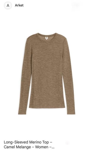 Women ARKET Sweater Beige S