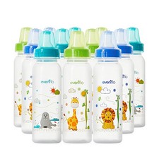 Classic Prints Polypropylene Bottles for Baby, Infant and Newborn - Blue/Gree...