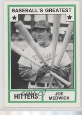 1982 Baseball's Greatest Hitters White Back Joe Medwick (No MLB Logo) HOF 8d2