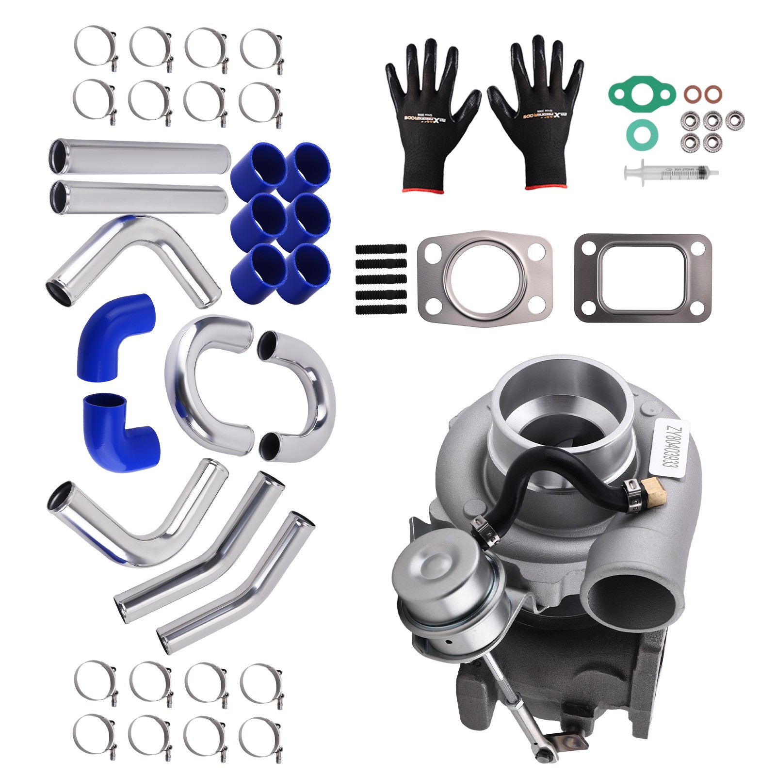 T25 T28 Flange GT2871 GT2860 Complete Universal Turbocharger 1.5-2.0L +gasket