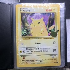 Pikachu 58/102 Jumbo Cards for sale | eBay