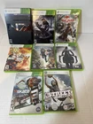 Xbox 360 Lot Of 8 Games. All Tested &Working. Mass Effect, Halo, Skate 3 & More