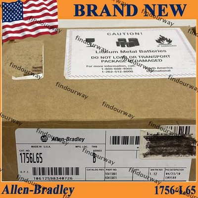New AB 1756-L65 B AB ControlLogix 5564 CPU 1756 L65 Free Shipping