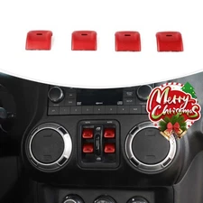 For Jeep Wrangler JK JKU 12+ Center Window Control Switch Cover Trim Accessories