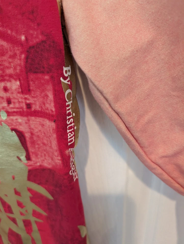 ВИНТАЖНЫЙ CHRISTIAN AUDIGIER КРИСТАЛЛ РОК РОЗОВЫЙ КУРТКА ФОЛЬГА КРИСТАЛЛ САМУРАЯ SZ S - Изображение 4 из 4