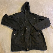 Dakine Mens S Black Hooded Anorak Jacket Fiel...