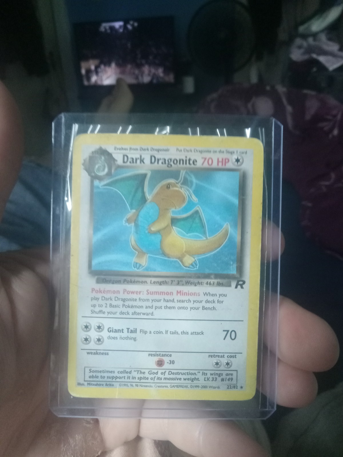 Dark Dragonite 22/82 Team Rocket Regular
