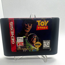 Disney Interactive Toy Story Sega Genesis Video Game Cartridge - KA, Toy Story
