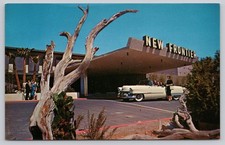 Vintage New Frontier Hotel Las Vegas Photochrome Postcard 1950s