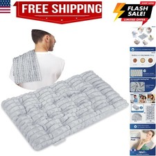 Microwave Heating Pad, 8  14" Flaxseeds Heating Pads Microwavable Moist Heat...