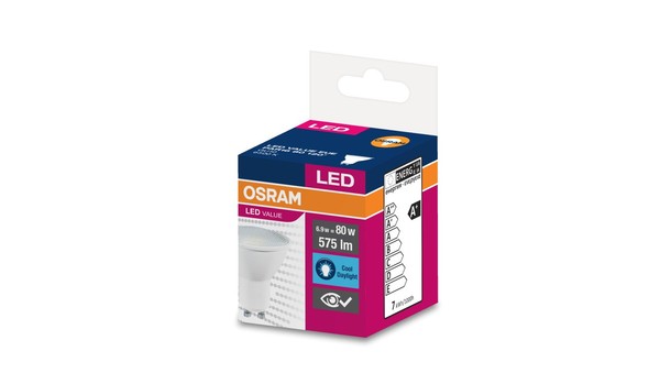4058075198913 ŻAróWka LED Value PAR16 50 GU10 6,9W 575Lm 6500K 865 120St. 405807-image