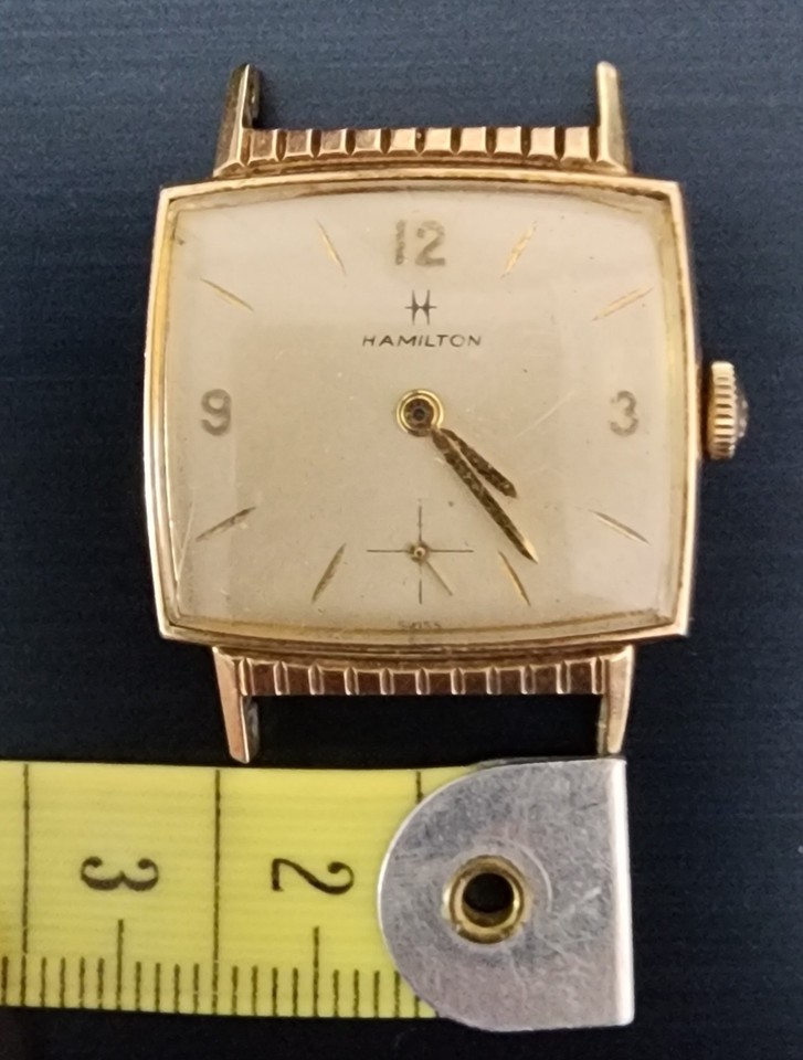 1960s Objects Vintage 1960s Hamilton Gary Mechanical Watch - RUNNING - As-Is w ...