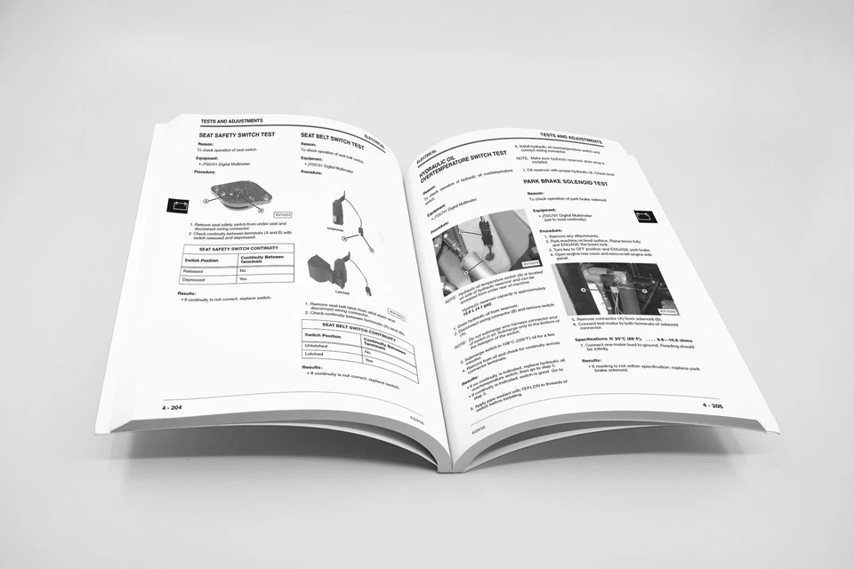 Retroescavadeira John Deere 710K manual de reparo serviço técnico - TM12512 - Imagem 2 de 4