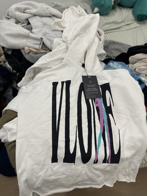 Size Small - Vlone Vice City hoodie White Oversized In-hand