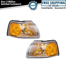 Corner Marker Light Set Fits 1996-1997 Ford Thunderbird Mercury Cougar
