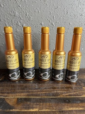 Lot of 5 AIDEAL Boost Up Catalytic Converter Cleanser 120ml Engine Fuel Additive