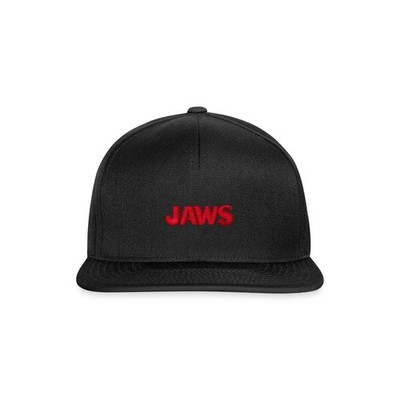 Jaws Offizielles Logo Als Stick-Design Snapback Cap