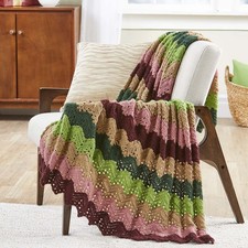 Herrschners® Holiday Hues Afghan Crochet Kit