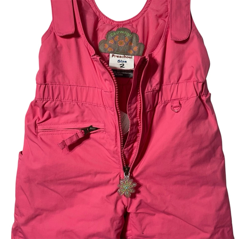 Mono Obermeyer Vintage Niños Esquí Nieve Talla Preescolar XS 2T Foto 3 de 3