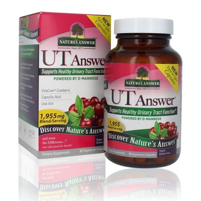 UT Answer with D-Mannose 1955mg 90-Count | Urinary Tract & Bladder Support |