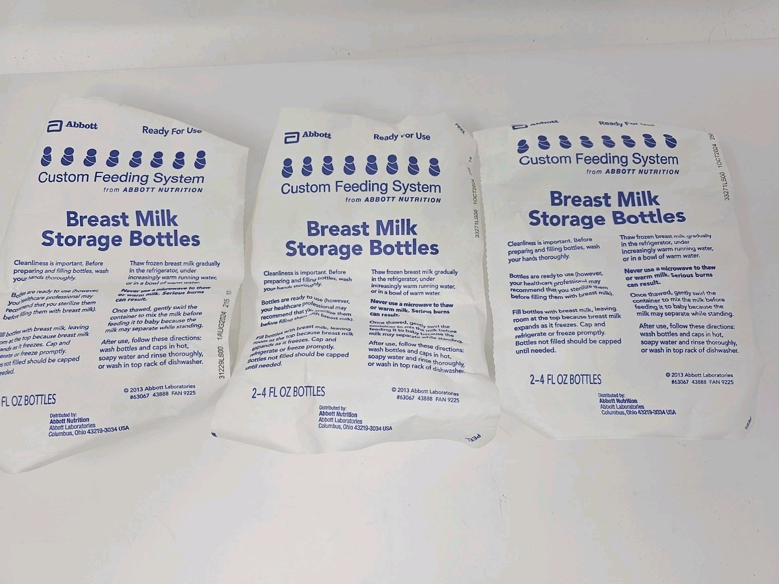 W/cap 4 Fl Oz Reusable Lot Of 6