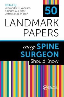 50 Landmark Papers Every Spine Surgeon - Paperback, by Vaccaro MD PhD - New
