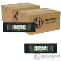 2X Diederichs Kennzeichenleuchte Passend FüR BMW 1 6 I3 X2 Z4 Mini Mini