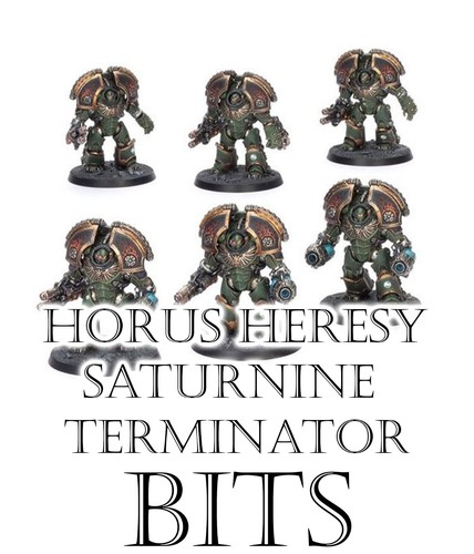 Warhammer 30k Horus Heresy Astartes Space Marine Saturnine Terminator Bits 2025