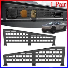 2Pcs For Tesla Cybertruck 2024 2025 Aluminum Alloy Molle Side Panels Accessories
