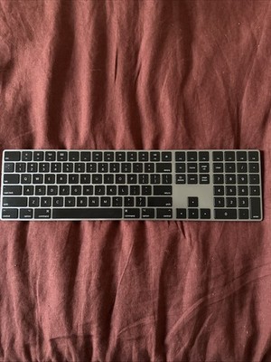 Apple Magic Keyboard A1843 w/ Numeric Keypad Space Gray for sale