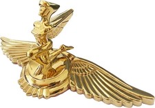 Goddess Hood Ornaments For Cars Angel Flying Wings Logo Car Front Bonnet Stand C