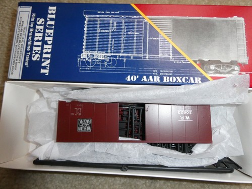 Branchline Escala HO Blueprint Serie 40' Western Pacific Caja Coche Kit Nuevo en Caja 20623 | Zustand: New