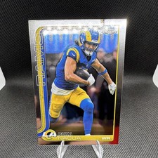 Topps Chrome Puka Nacua Los Angeles Rams Base Set #55 Football Card NFL