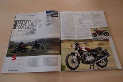 Motorrad 23/2011 Triumph Trident T160 mit 58PS besser als...?