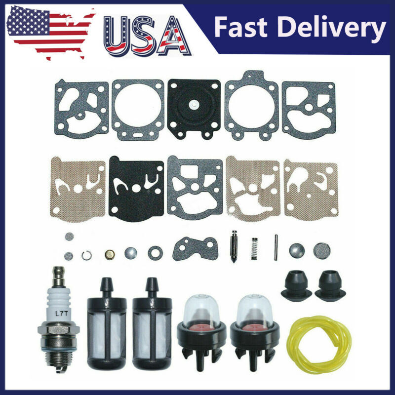 Carburetor Repair Kit For Stihl FS36 FS85 FS75 FS40 FS44 FS80 Fuel Line Filters