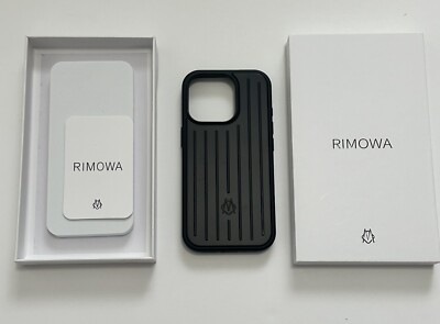 #ad #ad Rimowa Iphone Case Aluminum For Iphone 16 PRO Black US FREE $65.00