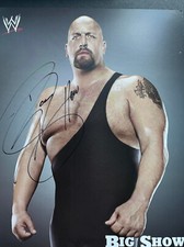 2010 WWE / AEW The Big Show / Paul Wight Autographed 8x10.