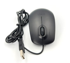 Genuine Dell MS111-P Black Optical USB Wired 3-BUTTON Plug And Play Mouse With