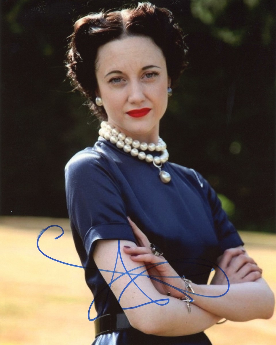 Andrea Riseborough AUTOGRAPH Signed 'Wallis Simpson' 8x10 Photo ACOA