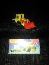 1976 Matchbox Tractor Shovel In Original Box.