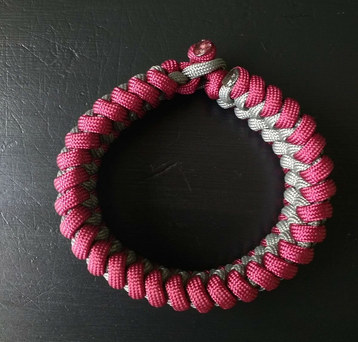 Handmade "Double Snake Knot" Paracord Bracelet for a 8" Wrist eBay