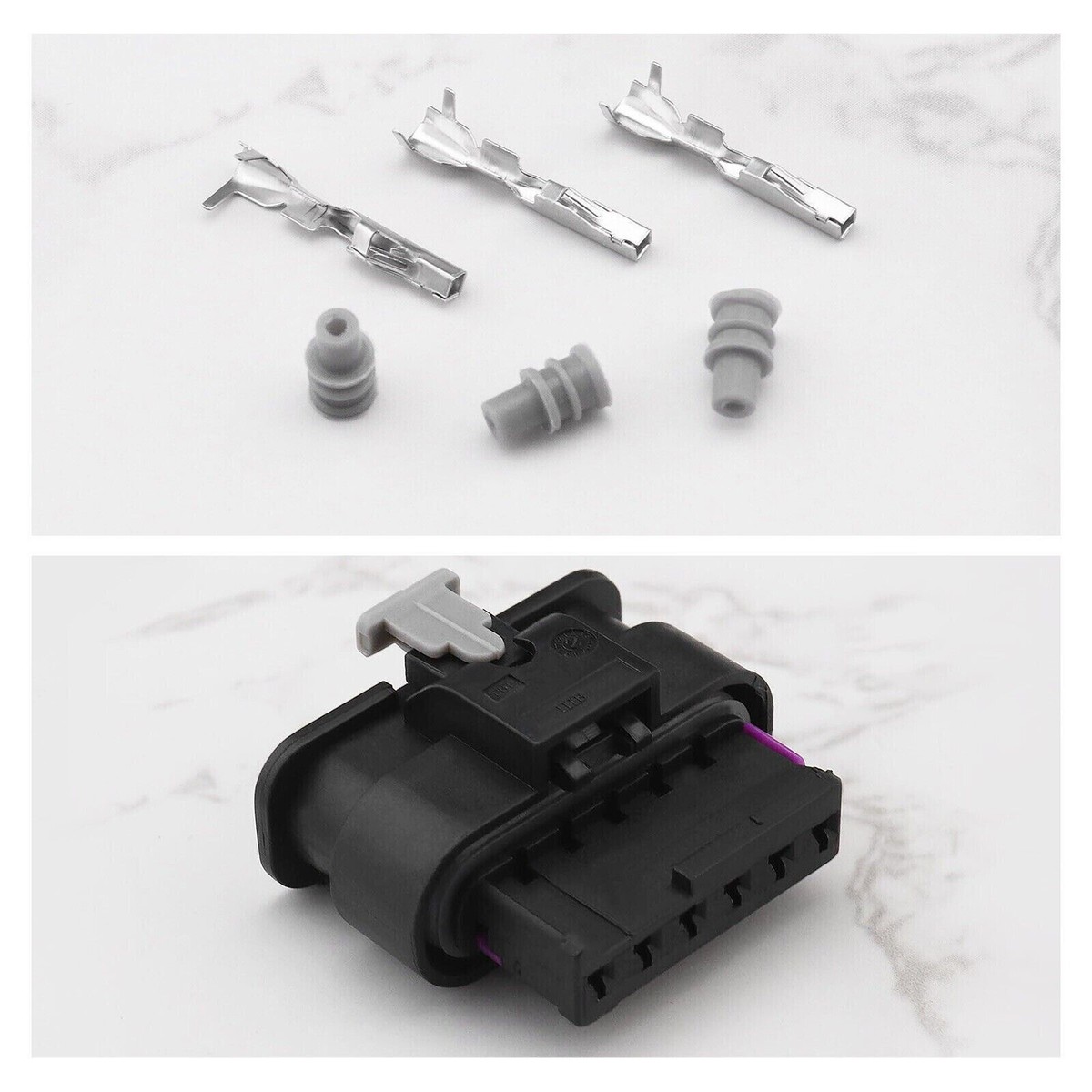 6 Pin Fits BMW/MINI Tail Light Rear Lamp Plug Connector 1-2141397  