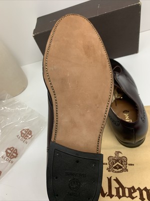 Calfskin Perforated Wing Blucher Shoe