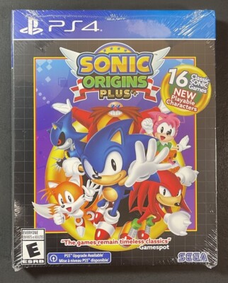 Sonic Origins Plus (PS4) NEW