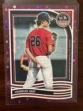 2024 Panini USA Stars & Stripes Purple #199 Chandler Hart #/99