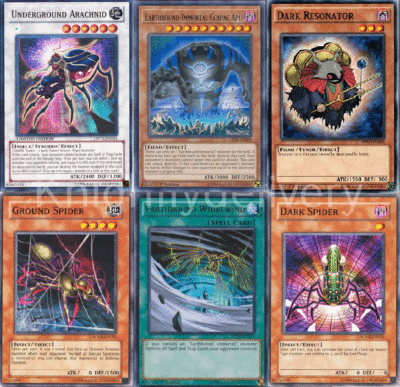 Roman Goodwin Complete Deck - Earthbound Immortal Apu - Arachnid - 41 Cards -UNL Roman Goodwin Complete Deck - Earthbound Immortal Apu - Arachnid - 41 Cards -UNL